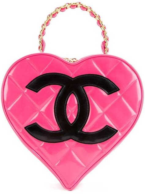 vintage pink heart chanel bag|chanel heart bag price.